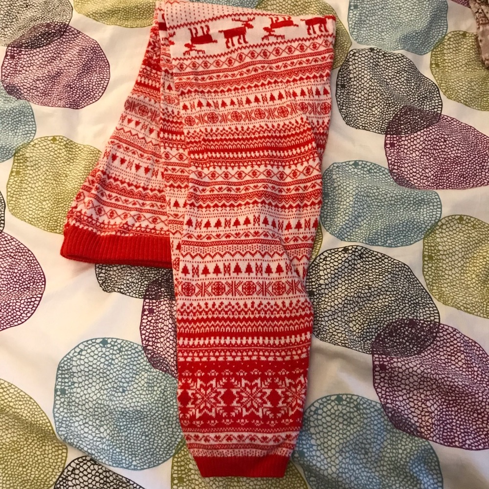 massimo. christmas. sweater leggings. xl.